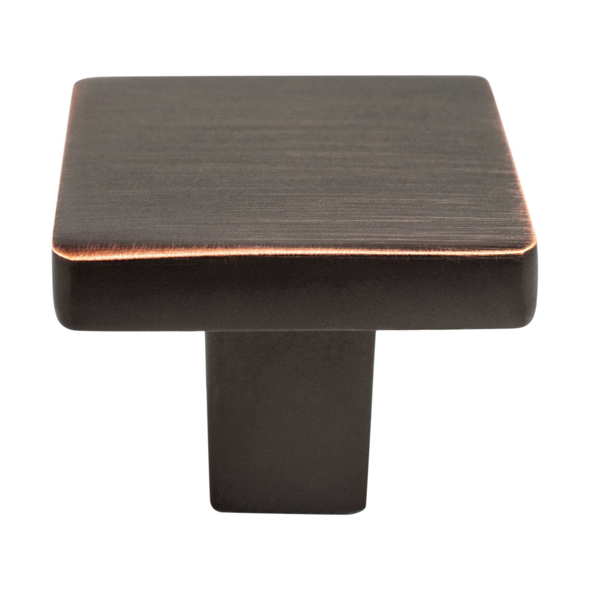 Berenson Contemporary Advantage One Knob in Verona Bronze - Square