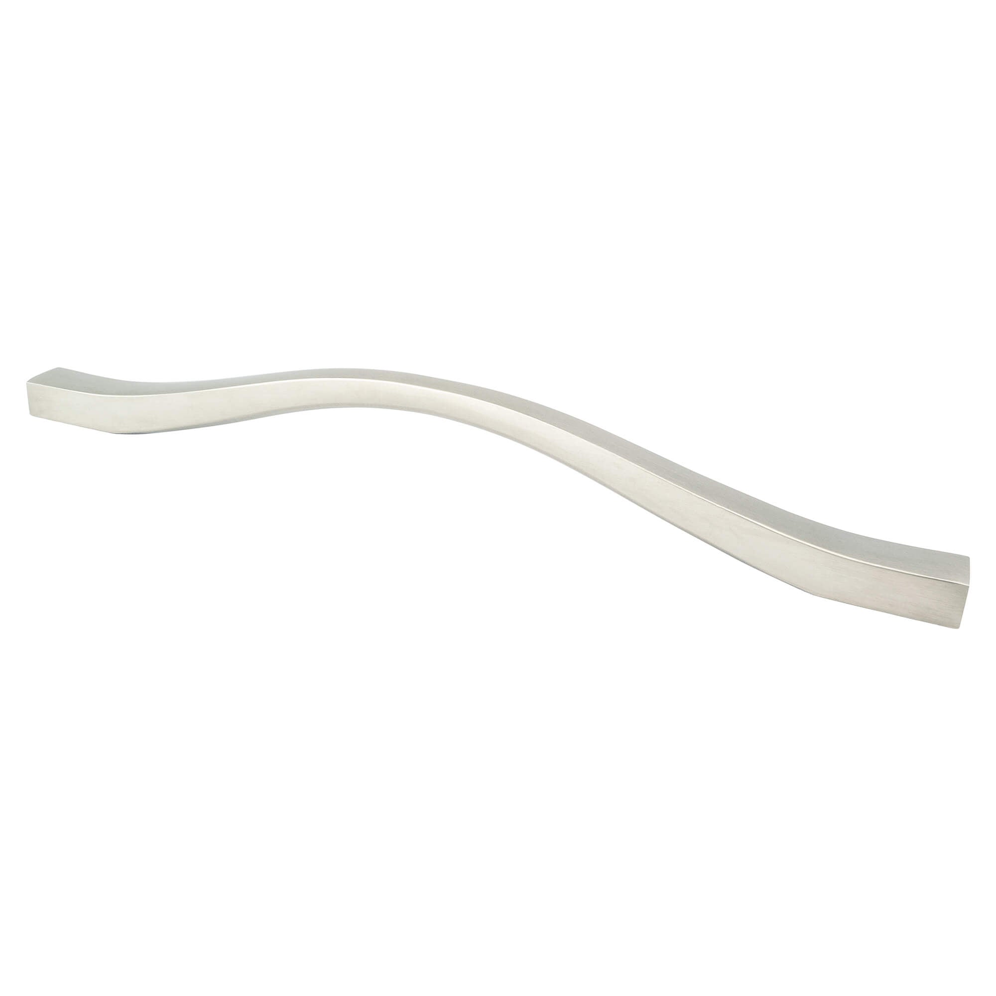 Berenson Fluid Pull in Brushed Nickel