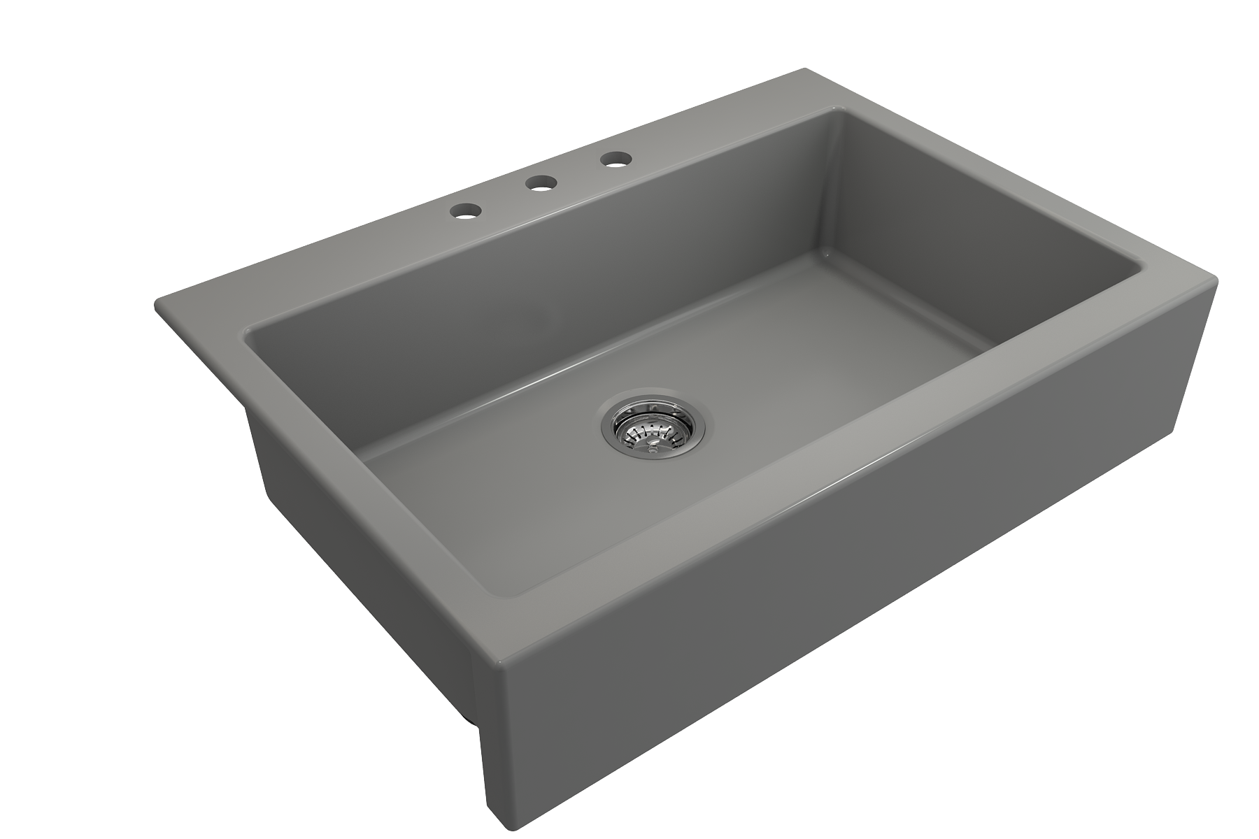 Bocchi Nuova 34" Top Mount Retrofit Farmhouse Sink