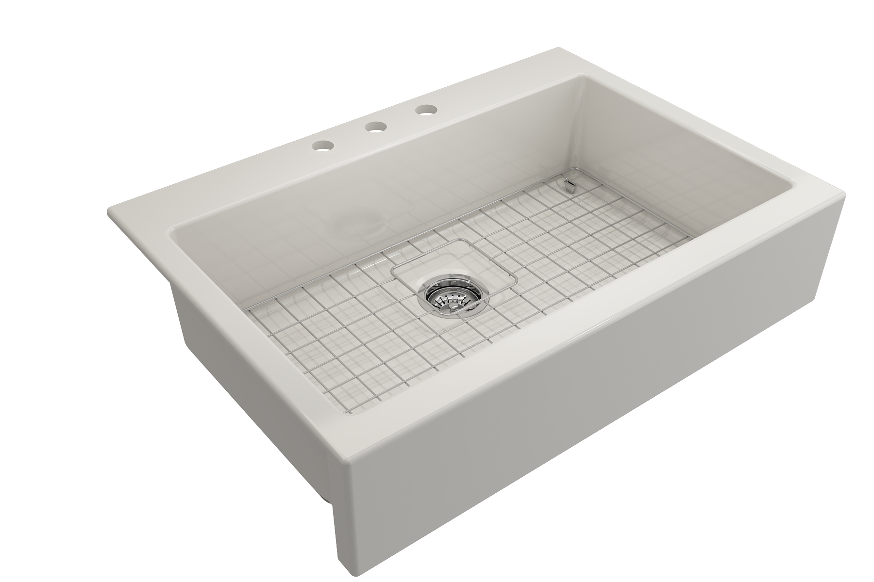 Bocchi Nuova 34" Top Mount Retrofit Farmhouse Sink