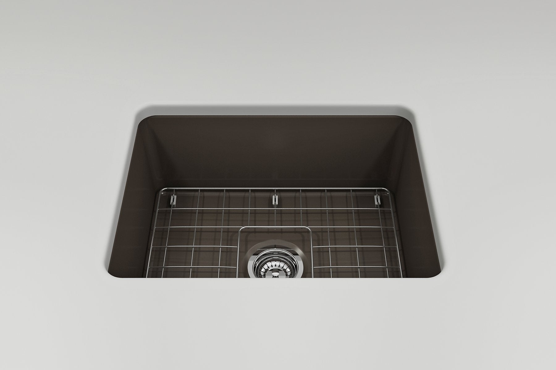 Bocchi Sotto 24" Fireclay Undermount or Drop-In Kitchen Sink