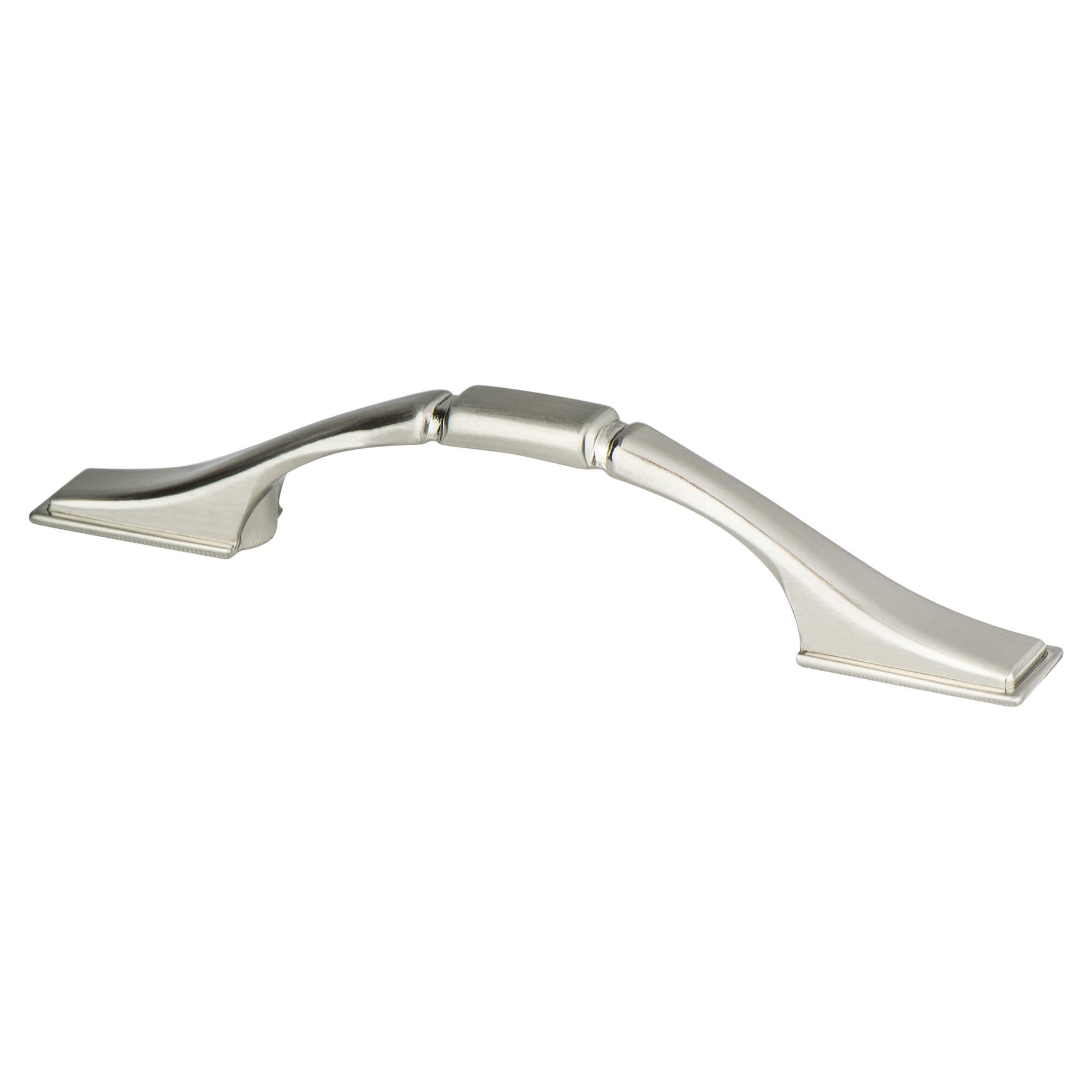 Berenson Traditional Advantage One Pull in Brushed Nickel - Square