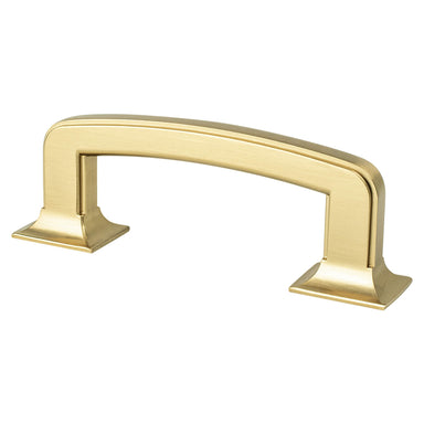 Berenson Hearthstone Pull in Modern Brushed Gold