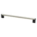 Berenson Studio Remix Appliance Pull in Brushed Nickel and Matte Black
