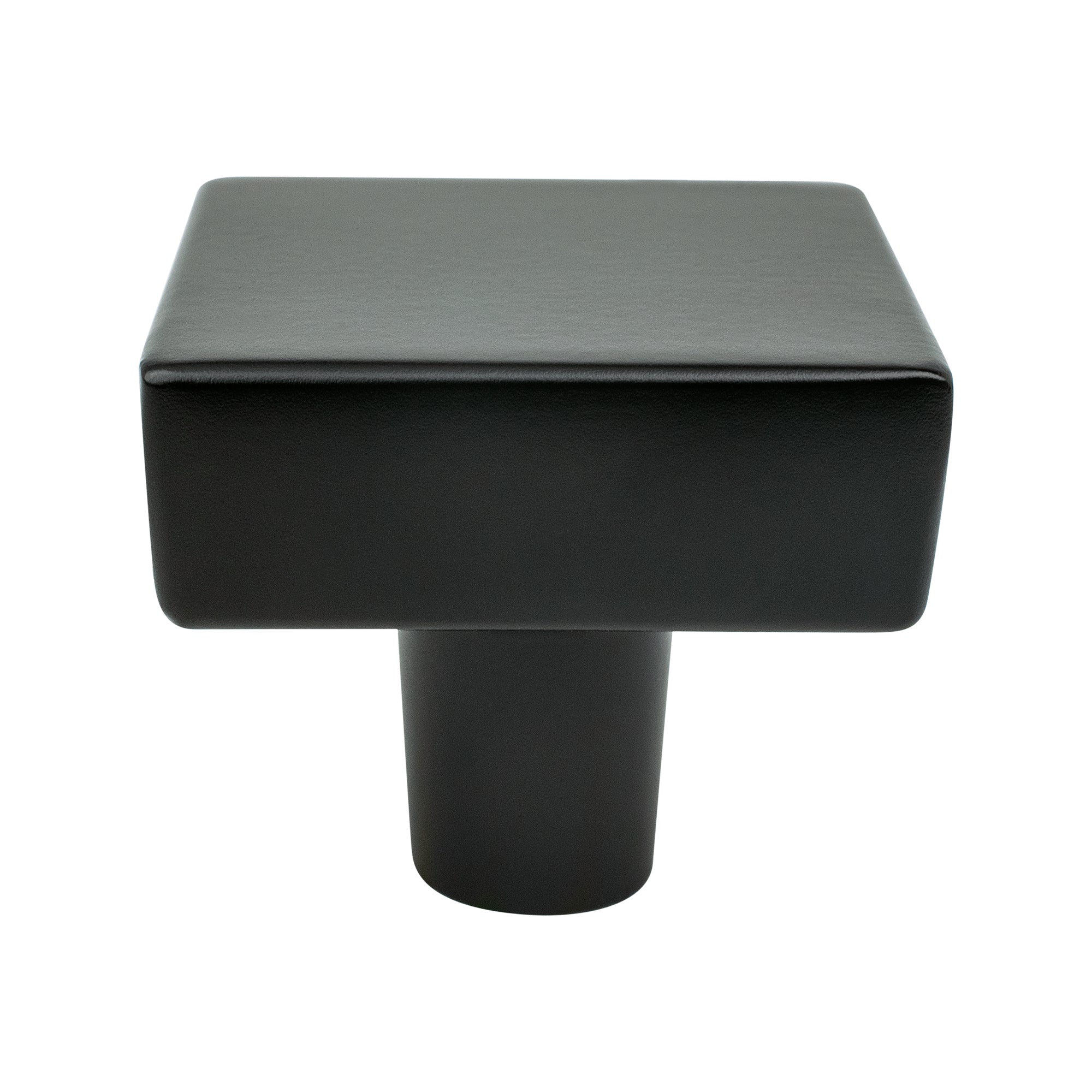 Berenson Brookridge Knob in Matte Black - Square