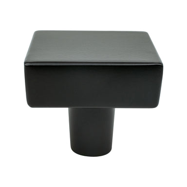 Berenson Brookridge Knob in Matte Black - Square