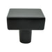 Berenson Brookridge Knob in Matte Black - Square