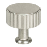 Berenson Cannelee Knob in Brushed Nickel