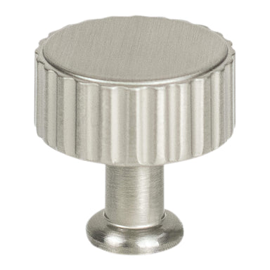Berenson Cannelee Knob in Brushed Nickel