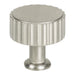 Berenson Cannelee Knob in Brushed Nickel