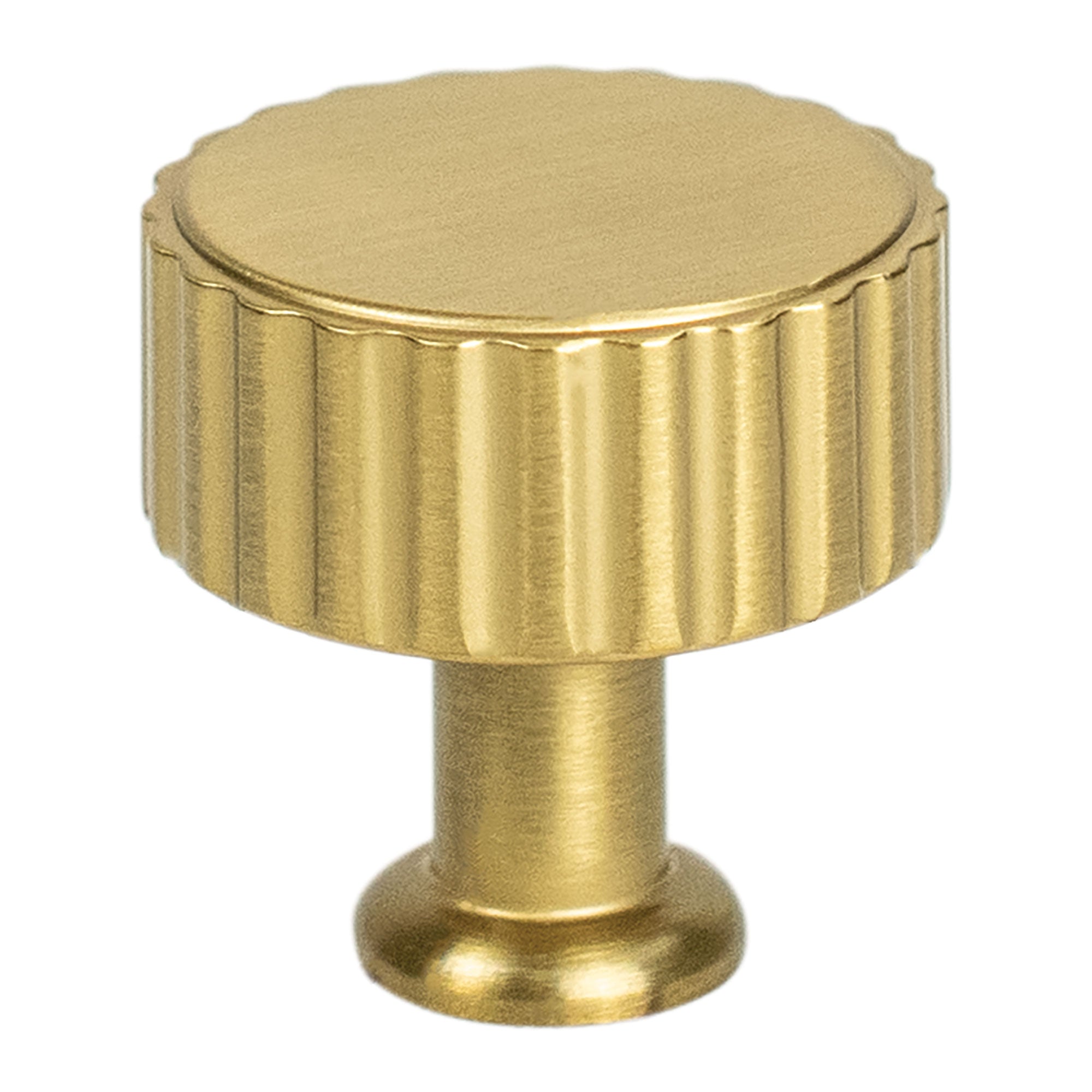 Berenson Cannelee Knob in Modern Brushed Gold