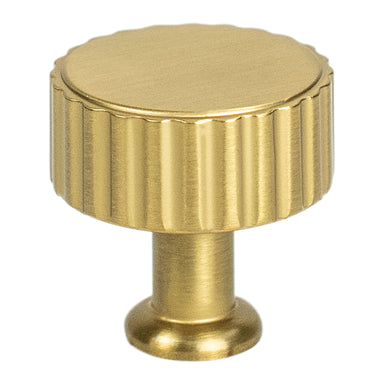 Berenson Cannelee Knob in Modern Brushed Gold