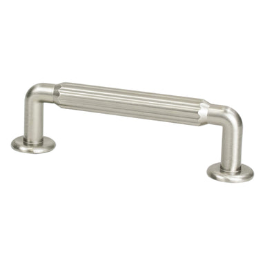 Berenson Cannelee Pull in Brushed Nickel