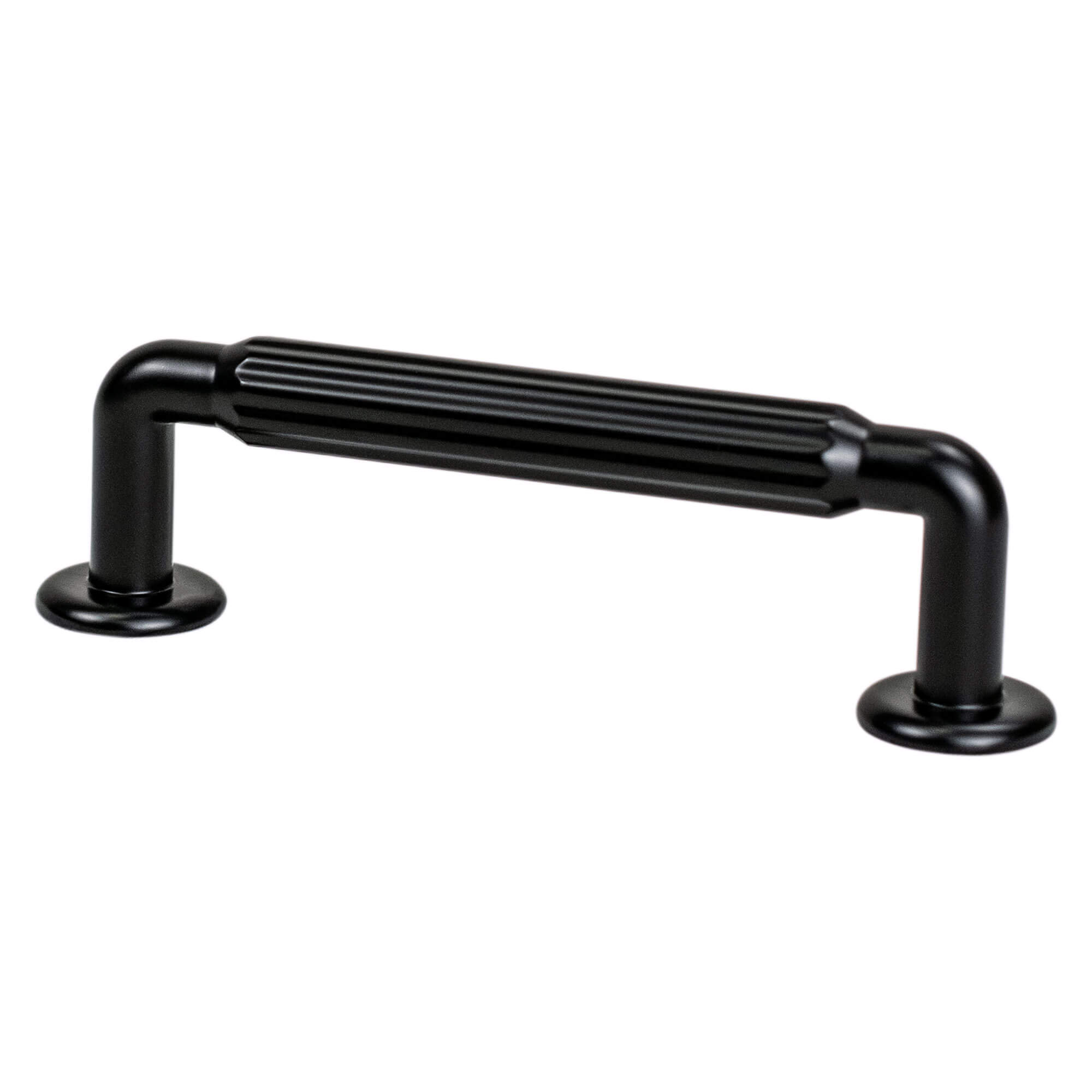 Berenson Cannelee Pull in Matte Black