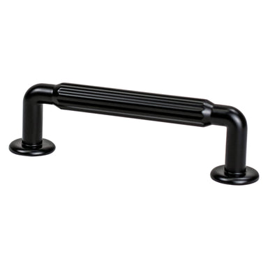 Berenson Cannelee Pull in Matte Black