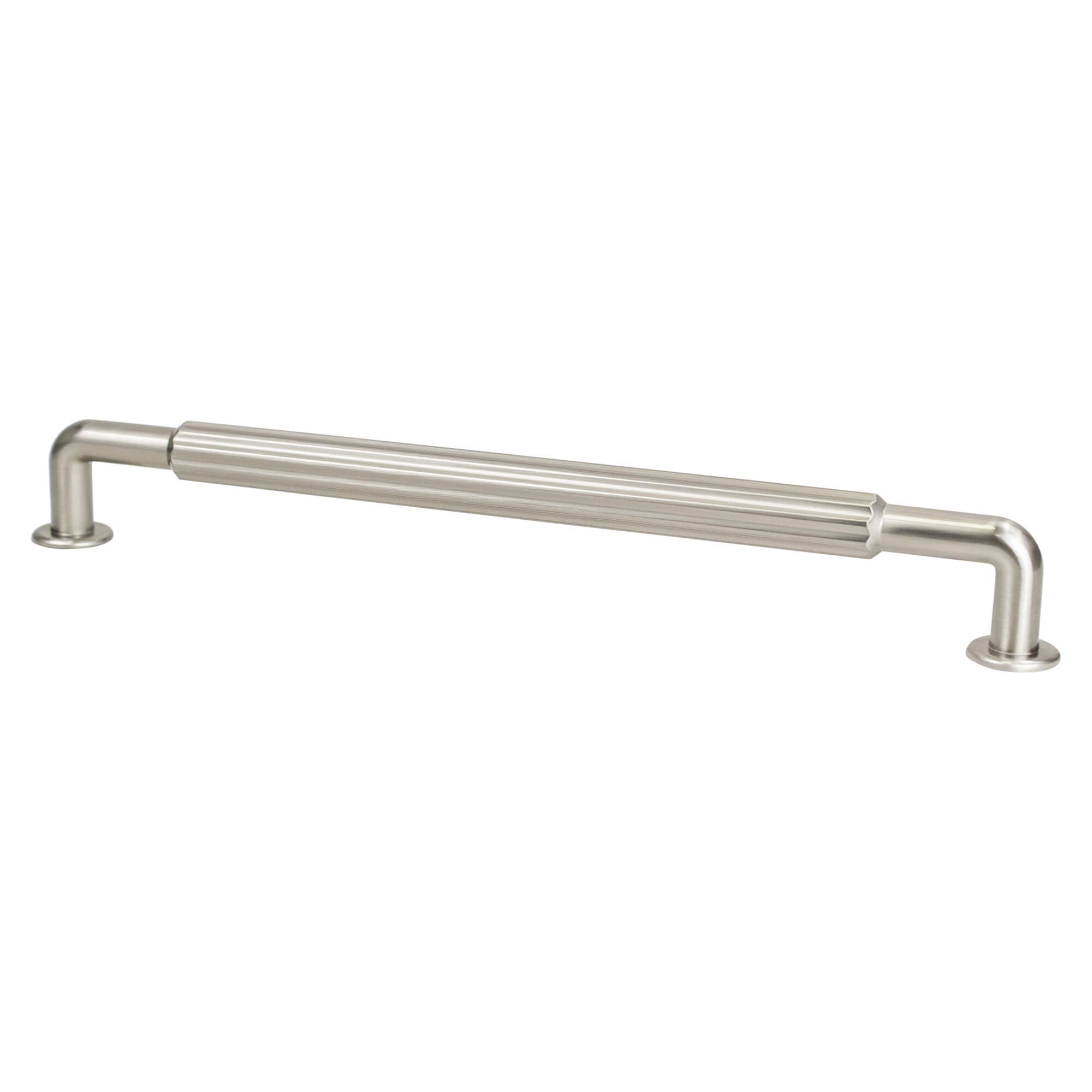 Berenson Cannelee Appliance Pull in Brushed Nickel