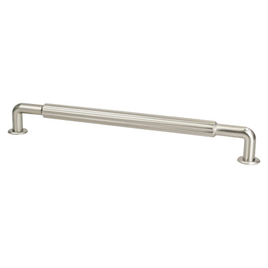 Berenson Cannelee Appliance Pull in Brushed Nickel