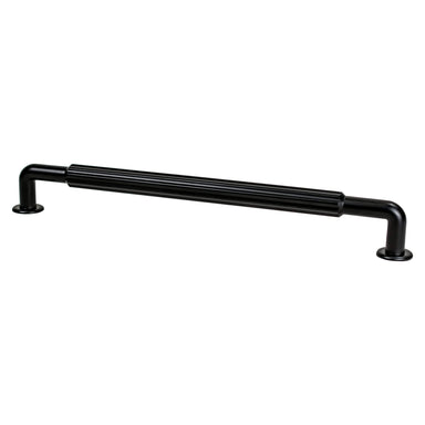 Berenson Cannelee Appliance Pull in Matte Black