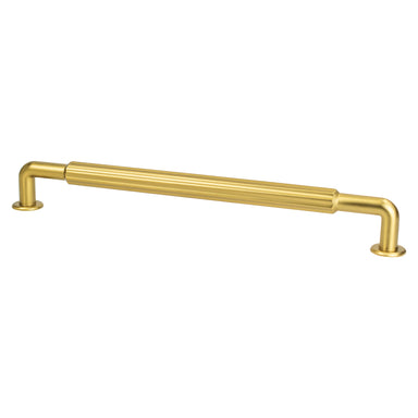 Berenson Cannelee Appliance Pull in Modern Brushed Gold