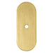Berenson Galloway Backplate in Modern Brushed Gold - Round