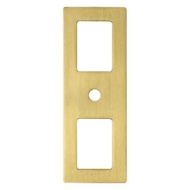 Berenson Statler Backplate in Modern Brushed Gold