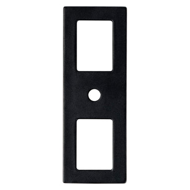 Berenson Statler Backplate in Matte Black