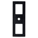 Berenson Statler Backplate in Matte Black