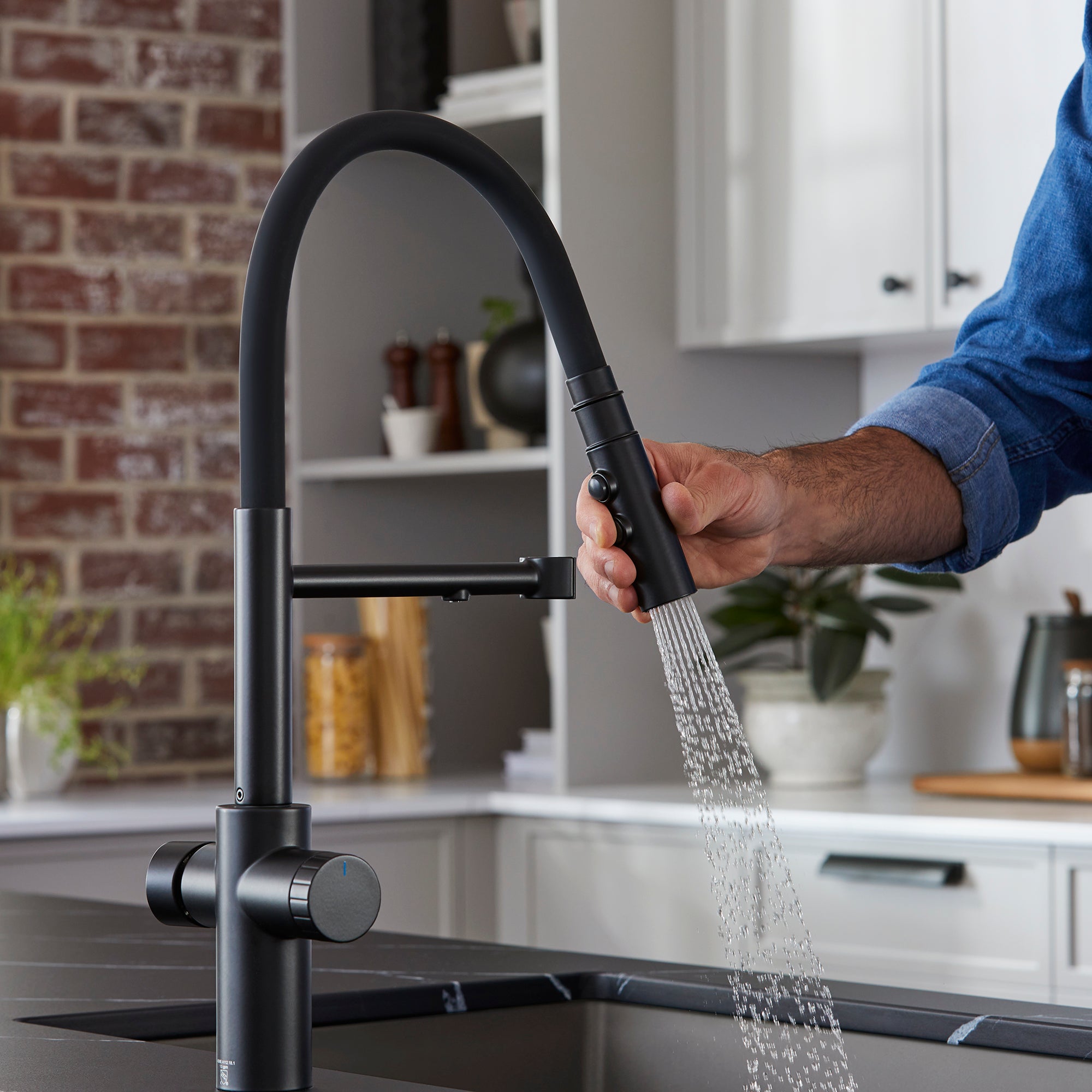 BLANCO Catris Flexo Filter Semi-Pro Kitchen Faucet — DirectSinks