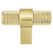 Berenson Radial Reign Knob in Modern Brushed Gold