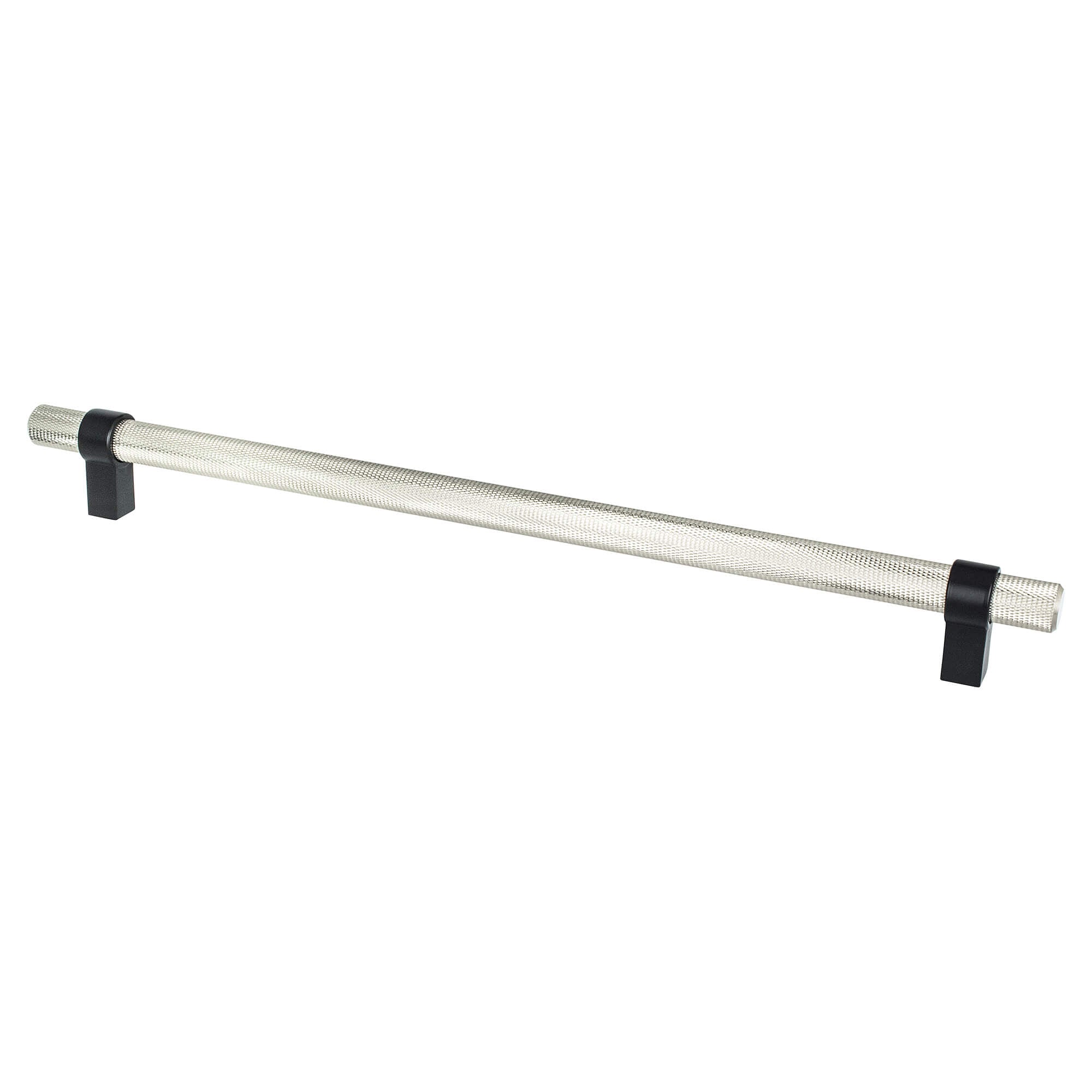 Berenson Radial Reign Appliance Pull in Brushed Nickel and Matte Black