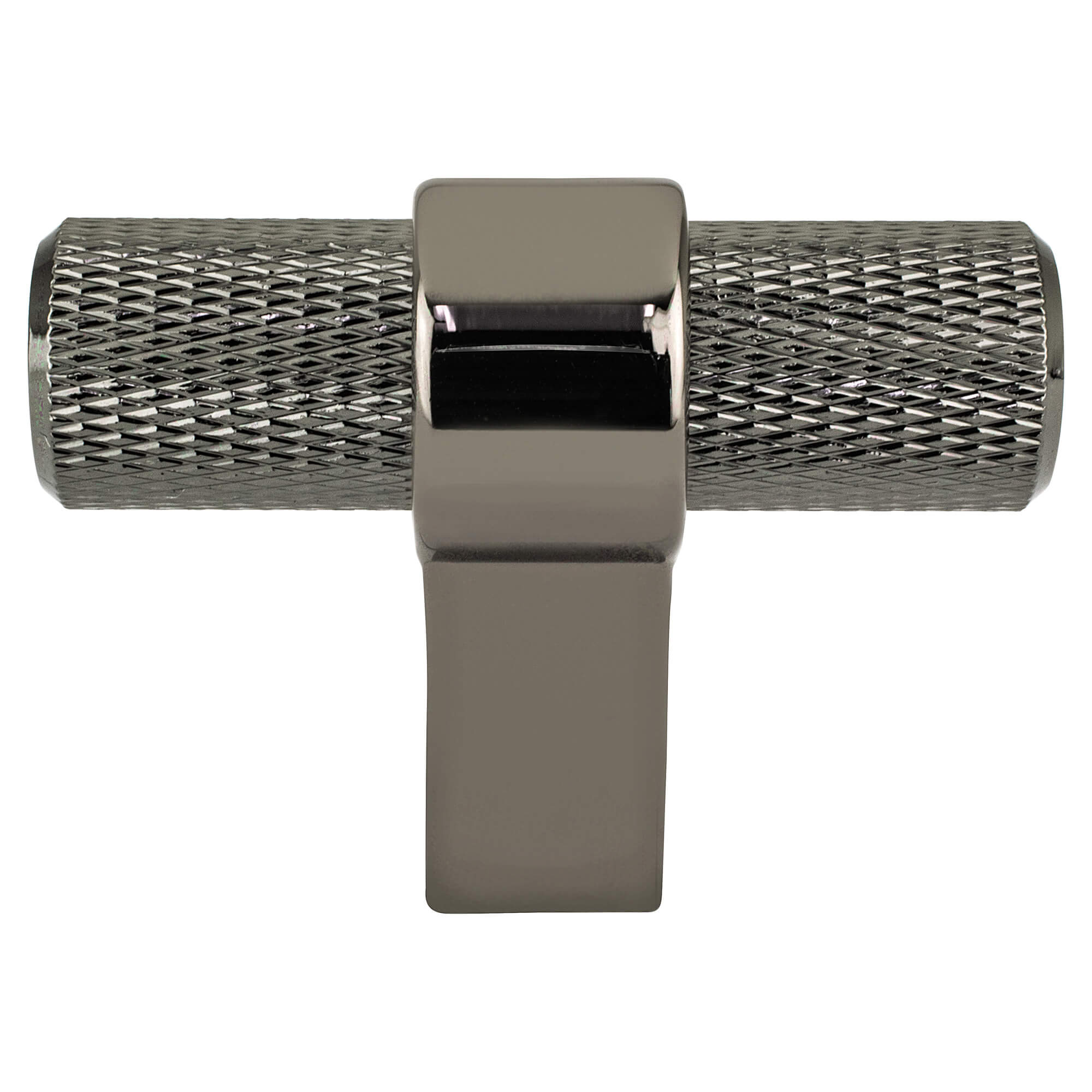 Berenson Radial Reign Knob in Black Nickel