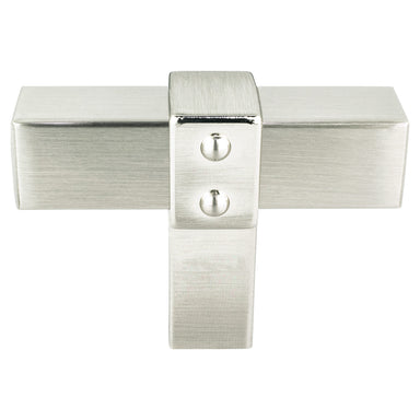 Berenson Rivet Rebel Knob in Brushed Nickel