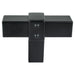 Berenson Rivet Rebel Knob in Matte Black