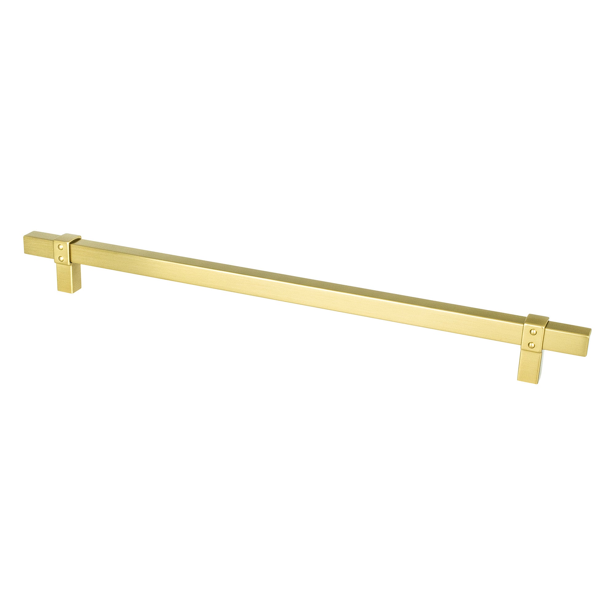 Berenson Rivet Rebel Appliance Pull in Modern Brushed Gold