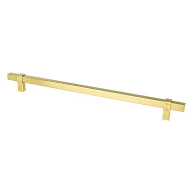 Berenson Rivet Rebel Appliance Pull in Modern Brushed Gold