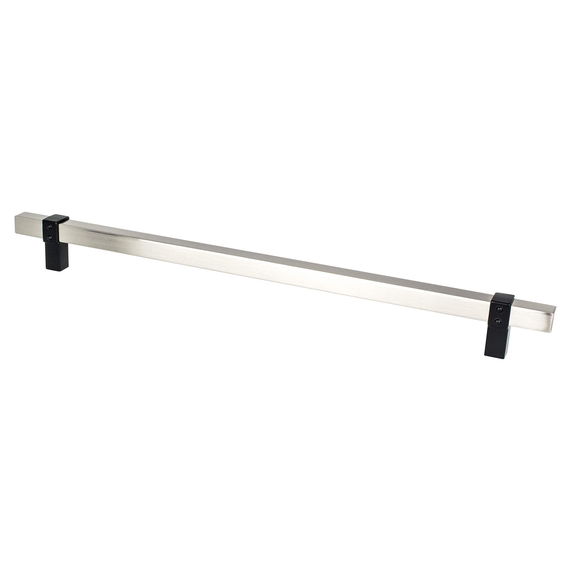 Berenson Rivet Rebel Appliance Pull in Brushed Nickel and Matte Black