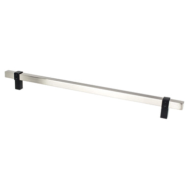 Berenson Rivet Rebel Appliance Pull in Brushed Nickel and Matte Black