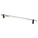Berenson Rivet Rebel Appliance Pull in Brushed Nickel and Matte Black