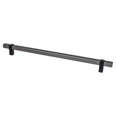 Berenson Rivet Rebel Appliance Pull in Slate and Matte Black