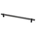Berenson Rivet Rebel Appliance Pull in Slate and Matte Black