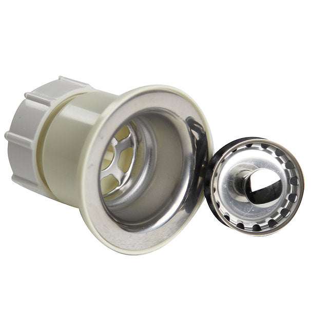 Nantucket Sinks 2 3/4" Bar Sink Drain in Stainless-DirectSinks