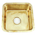 Nantucket Sinks 16" Bright Brass Bar Sink-DirectSinks