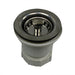 Nantucket Sinks 2 3/4" Bar Sink Drain in Brushed Nickel-DirectSinks