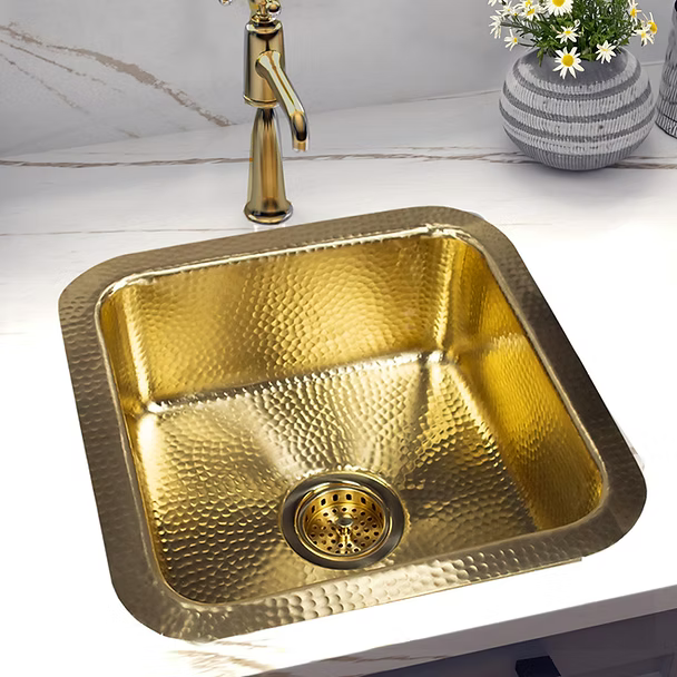 Nantucket Sinks 3.5" Unlacquered Brass Kitchen Drain