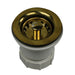 Nantucket Sinks 2 3/4" Bar Sink Drain in Polished Brass-DirectSinks