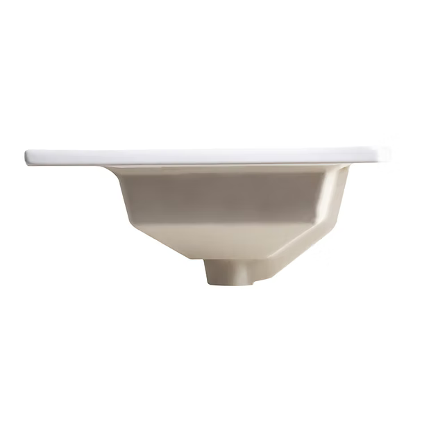 Nantucket Sinks 23"  Rectangular Drop-In Ceramic Vanity Sink