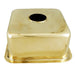 Nantucket Sinks 16" Bright Brass Bar Sink-DirectSinks