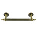 Templeton 12" Brass Decorative Grab Bar in Antique Brass  