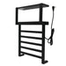  Markus Wall Mount Plug-In Towel Warmer in Matte Black