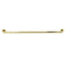 Meridian 42" Brass ADA Grab Bar in Polished Brass  